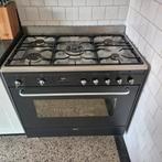 Smeg 90 cm elektrische oven+ gasfornuis 5 pitten, Witgoed en Apparatuur, Fornuizen, Ophalen, Gebruikt, 60 cm of meer, Gas