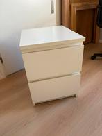 Wit Ikea ladenkastje/nachtkastje, Ophalen, Zo goed als nieuw, Minder dan 45 cm, 55 tot 70 cm