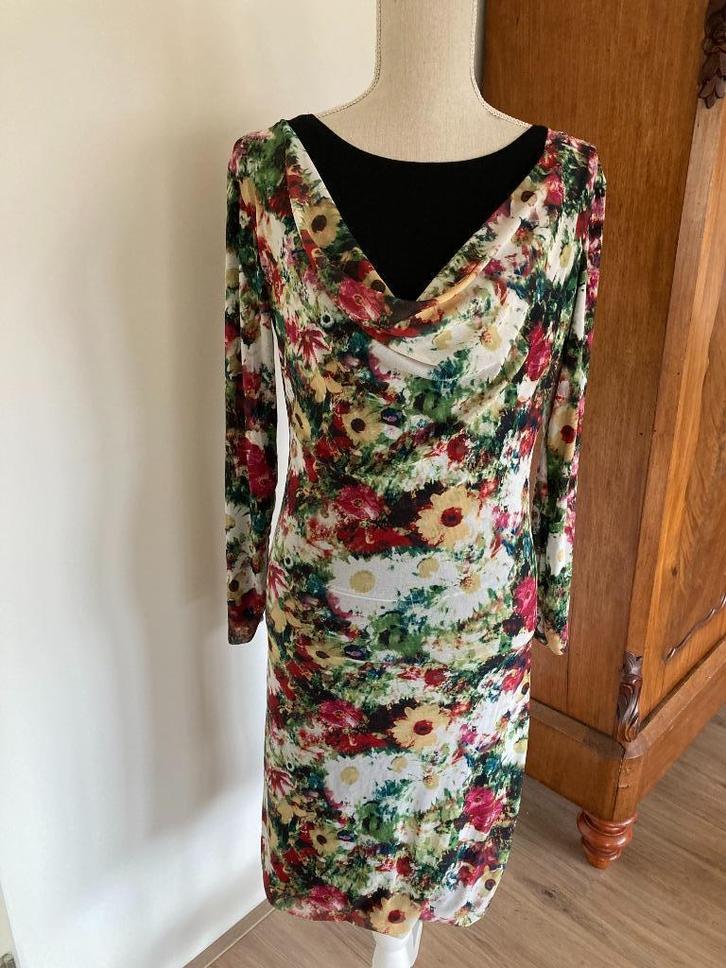 Jurkje - Pescara, Kleding | Dames, Jurken, Gedragen, Maat 38/40 (M), Zwart, Knielengte, Ophalen of Verzenden
