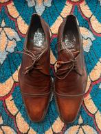 Van Bommel Noble Blue leren herenschoenen mt 42/43 bruin, Bruin, Floris van Bommel, Ophalen of Verzenden, Zo goed als nieuw