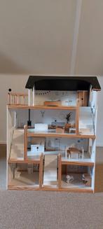 Poppenhuis Petite Amelie inclusief extra materiaal, Ophalen, Gebruikt