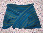 Mooie sjaal van Enolah, blauw-groen, als nieuw!, Ophalen of Verzenden, Zo goed als nieuw, Maat 42/44 (L), Sjaal