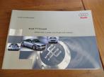 Instructieboek Audi TT Coupe 1.8 turbo, Audi TT 3.2 Quattro, Auto diversen, Handleidingen en Instructieboekjes, Ophalen of Verzenden
