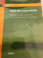 Gids Beroepsethiek - Mia Leijssen, Ophalen of Verzenden, Zo goed als nieuw, Klinische psychologie