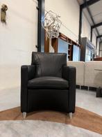 Nieuw Leolux Dolcinea Fauteuil zwart leer Design stoel, Huis en Inrichting, Fauteuils, Leolux, Nieuw, Ophalen of Verzenden, Leer