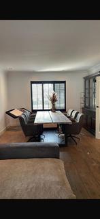Eettafel en stoelen, Huis en Inrichting, Tafels | Eettafels, Ophalen, Rechthoekig, 50 tot 100 cm