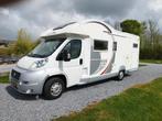 Rollerteam T-Line 5 persoons 31.500km XXL garage, Caravans en Kamperen, Overige merken, Afzuigkap, Fiat, 7 tot 8 meter