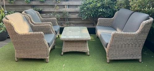 Prachtige ZGAN 4 Seasons Outdoor loungeset, Tuin en Terras, Tuinsets en Loungesets, Zo goed als nieuw, Tuinset, Wicker, 4 zitplaatsen