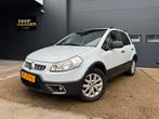 Fiat Sedici 1.6 16V Dynamic 2WD 2009 Wit Airco Apk Nap, Auto's, Fiat, Voorwielaandrijving, Stof, Zwart, 4 cilinders