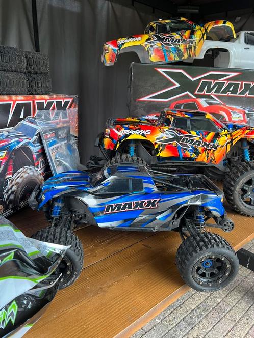 TraXXas XMaxx8S en MAXX incl toebehoren, Hobby en Vrije tijd, Modelbouw | Radiografisch | Auto's, Zo goed als nieuw, Auto offroad