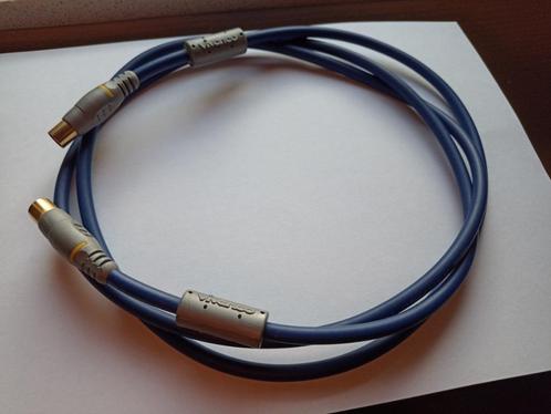 Vivanco Coaxial Cable Gold Plated - als nieuw, Audio, Tv en Foto, Audiokabels en Televisiekabels, Zo goed als nieuw, Coaxiale kabel