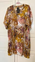 Ophilia wijde viscose jurk 52/54, Kleding | Dames, Verzenden, Zo goed als nieuw, Jurk