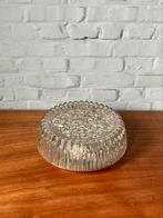 Ronde vintage glazen retro plafondlamp lamp, Ophalen, A, A, A