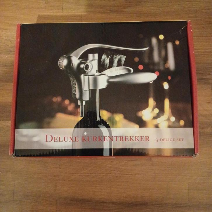 Hele nieuwe deluxe kurkentrekker, Verzamelen, Wijnen, Ophalen of Verzenden