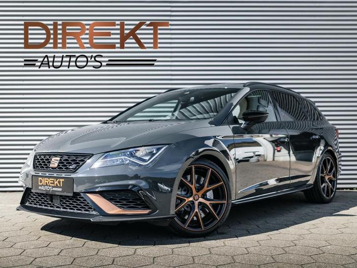 SEAT Leon ST 2.0 TSI 4DRIVE CUPRA R BLACKNESS GREY CARBON, Auto's, Seat, Bedrijf, Te koop, Leon, 4x4, ABS, Achteruitrijcamera