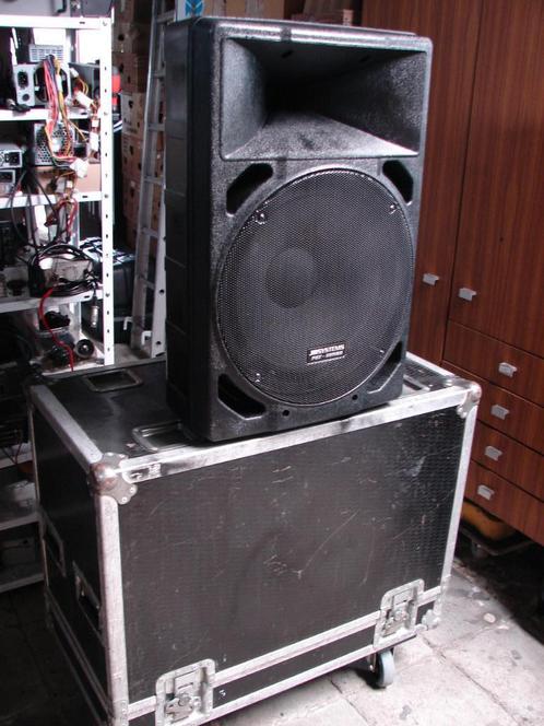 JB SYSTEMS PSX15   + flightcase, Audio, Tv en Foto, Luidsprekers, Zo goed als nieuw, Center speaker, 120 watt of meer, Overige merken