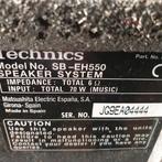 Technics sb eh550, Ophalen, Gebruikt, Front, Rear of Stereo speakers, Overige merken