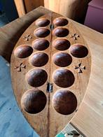 Antiek Mankala Spelbord -Spel 53 cm 28.5 cm, Hobby en Vrije tijd, Gezelschapsspellen | Bordspellen, Gebruikt, Diverse, Unknown