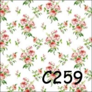 Servetten decoupage/bullet journal – roosjes C259 beschikbaar voor biedingen