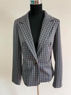 Jas30 - Zgan Ambika colbert maat S (1), Ophalen of Verzenden, Zo goed als nieuw, Maat 38/40 (M), Blauw