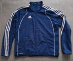 Adidas presentatie / trainings jack, als nieuw maat M, Ophalen of Verzenden, Zo goed als nieuw, Blauw, Overige typen