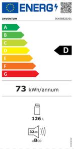 Nieuwe INVENTUM inbouw koeler 88cm met 5 jaar Garantie, Zonder vriesvak, 100 tot 150 liter, Nieuw, Energieklasse A of zuiniger