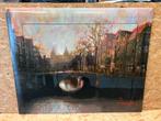 Peter Donkersloot “ Spiegelgracht Amsterdam “, Ophalen of Verzenden