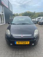 Fiat Punto 1.3 Multijet 62KW 5DR 2012 Zwart ketting hoorbaar, Auto's, Euro 5, Stof, Zwart, 4 cilinders