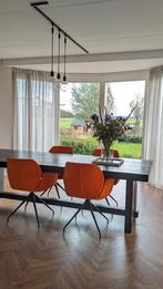 Mobitec moods design stoelen - draaibaar - oranje, Ophalen, Gebruikt, Overige kleuren, Vier