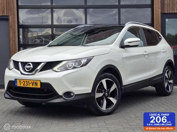 NISSAN QASHQAI 1.2 116PK 360CAMERA PANO KEYLESS NAVI STOELVE beschikbaar voor biedingen