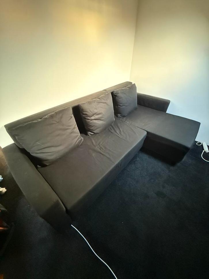 Hoekbank Slaapbank met Opbergruimte, Huis en Inrichting, Banken | Bankstellen, Gebruikt, Hoekbank, Vierpersoons of meer, 250 tot 300 cm