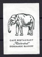 1873 Diergaarde Blijdorp cafe rest RIVIERAHAL, Verzamelen, Suikerzakjes, Ophalen of Verzenden, Nederland