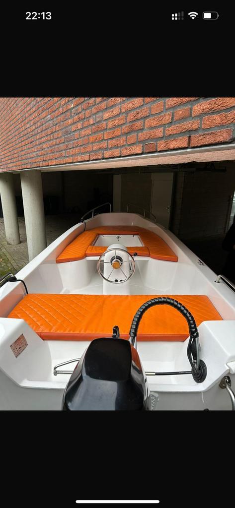 Sloep te koop, Watersport en Boten, Sloepen, Zo goed als nieuw, 10 tot 30 pk, 3 tot 6 meter, Binnenboordmotor, Benzine, Polyester