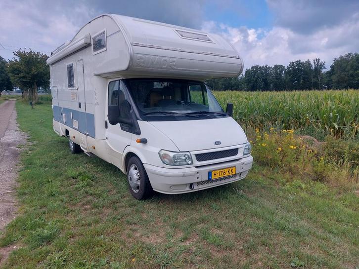 FORD RIMOR CAMPER voor mannen van 2 meter, Caravans en Kamperen, Campers, Particulier, tot en met 6, Half-integraal, Ford, Ford