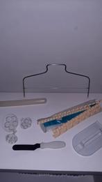 Pakketje spullen om taarten te maken, Hobby en Vrije tijd, Ophalen of Verzenden, Gebruikt, Taarten, Versiering