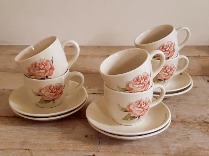 Servies, Jet (by Ter Steege), A ROSE IS A ROSE, z.g.a.n., Huis en Inrichting, Keuken | Servies, Zo goed als nieuw, Overige stijlen
