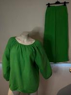 Les jumelles 2 delig set maat m, Ophalen of Verzenden, Zo goed als nieuw, Maat 38/40 (M), Groen