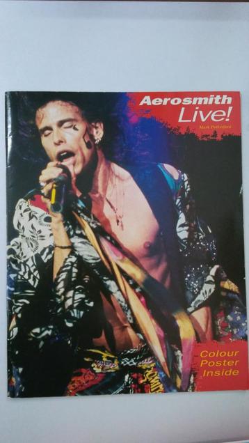 Aerosmith Live Mark Putterford boek foto boek beschikbaar voor biedingen