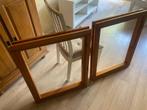Twee houten ramen - 2x 62x84cm, Doe-het-zelf en Verbouw, Glas en Ramen, Gevelraam of Ruit, Gebruikt, Minder dan 80 cm, 80 tot 120 cm