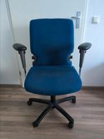 In goede staat verkerende bureaustoel, Ophalen, Gebruikt, Blauw, Bureaustoel