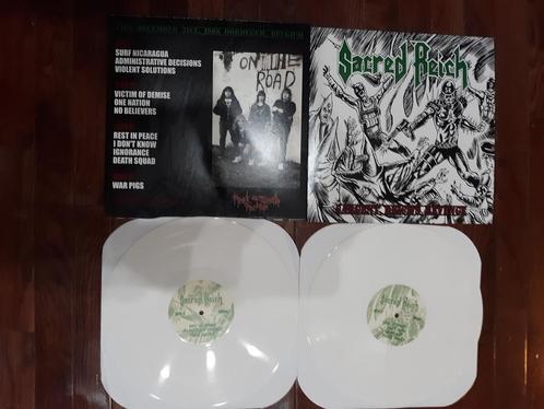 SACRED REICH Live 1988 Dubbel LP Wit Vinyl Thrash Metal, Cd's en Dvd's, Vinyl | Hardrock en Metal, Nieuw in verpakking, Ophalen of Verzenden