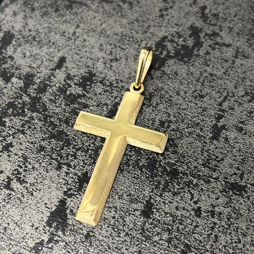 14 karaat gouden kruis kettinghanger nieuw, Sieraden, Tassen en Uiterlijk, Kettinghangers, Ophalen of Verzenden