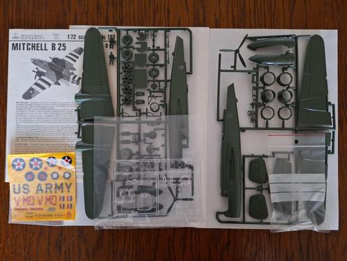 1:72 1/72 Italeri Mitchell B25 Type B-C, Hobby en Vrije tijd, Modelbouw | Vliegtuigen en Helikopters, Zo goed als nieuw, Vliegtuig