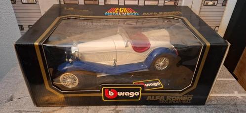 1.18 alfa romeo 2300 spider, Hobby en Vrije tijd, Modelauto's | 1:18, Zo goed als nieuw, Auto, Bburago, Ophalen of Verzenden
