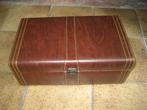 mooie wijnkoffer met accessoires - koffer voor 2 wijnflessen, Ophalen, Zo goed als nieuw, Overige gebieden, Rode wijn