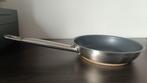 Koekenpan 20 cm, Ophalen of Verzenden, Zo goed als nieuw, Rvs, Koekenpan of Braadpan