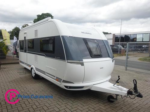Hobby De luxe 495 UL Enkele Bedden+Vaste Luifel+Mover, Caravans en Kamperen, Caravans, Bedrijf, tot en met 4, 1250 - 1500 kg, Hobby