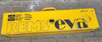 Rems Eva 1/4 tot 2 inch Handdraadsnij-ijzer beschikbaar voor biedingen