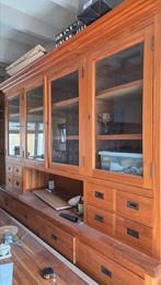 Buffetkast, zwaar en mooi hout., Huis en Inrichting, Ophalen, Zo goed als nieuw, 50 tot 75 cm, 200 cm of meer