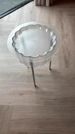 Ikea Hatten tafeltje uit de jaren 90, Ophalen of Verzenden, Gebruikt, Rond, Minder dan 55 cm